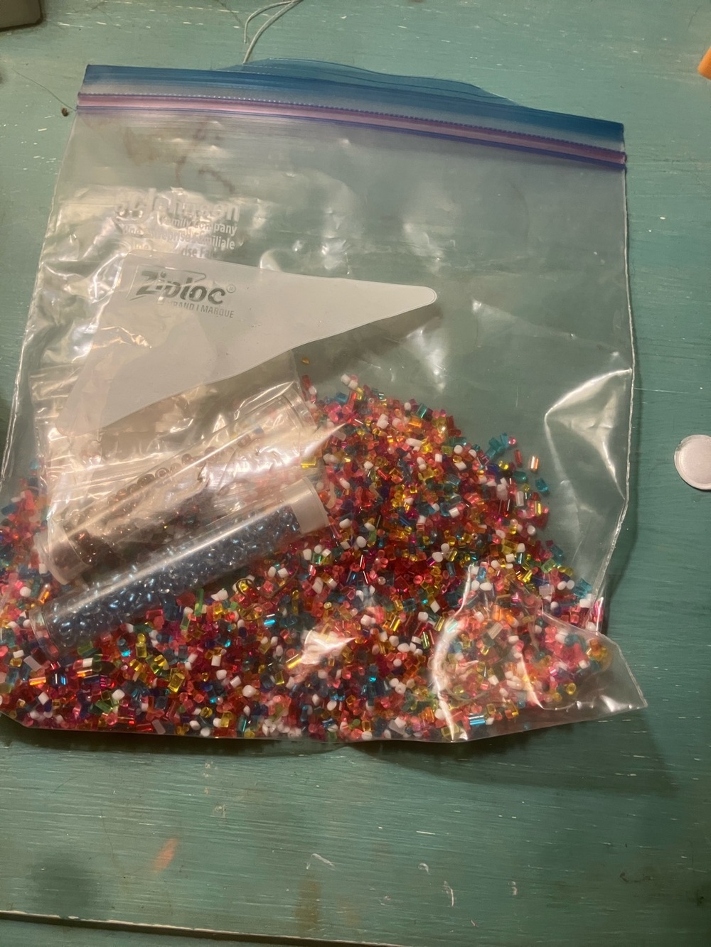 Multi-Color Craft Beads for Home Party Supplies - Assorted Mix
